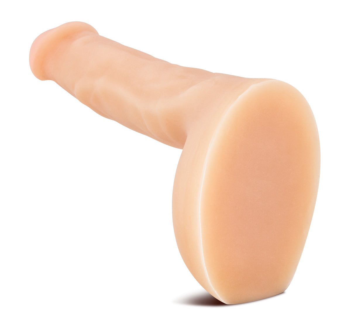 Real Nude Zullo Beige Silicone Dual Density 7.5 Inch Dildo