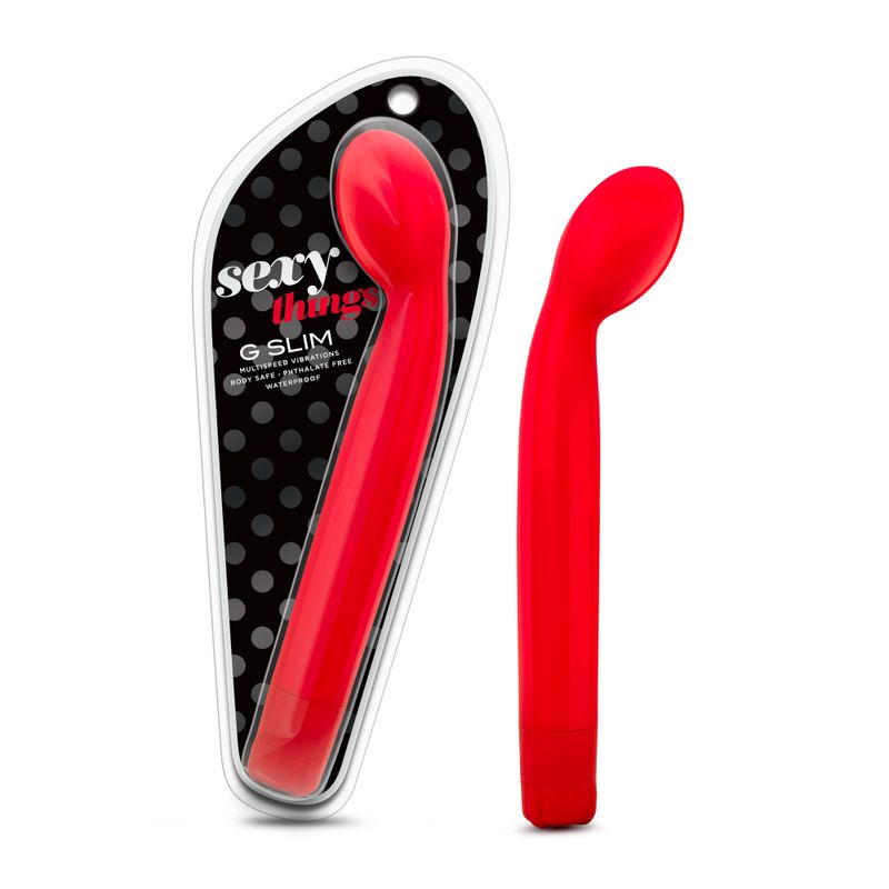 Sexy Things G Slim Red G Spot Stimulator 7 Inches