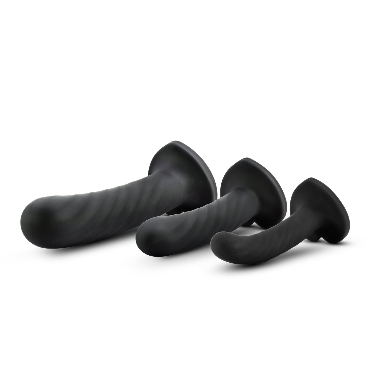 Temptasia Twist Kit Set of Three Unique Swirling Dildos