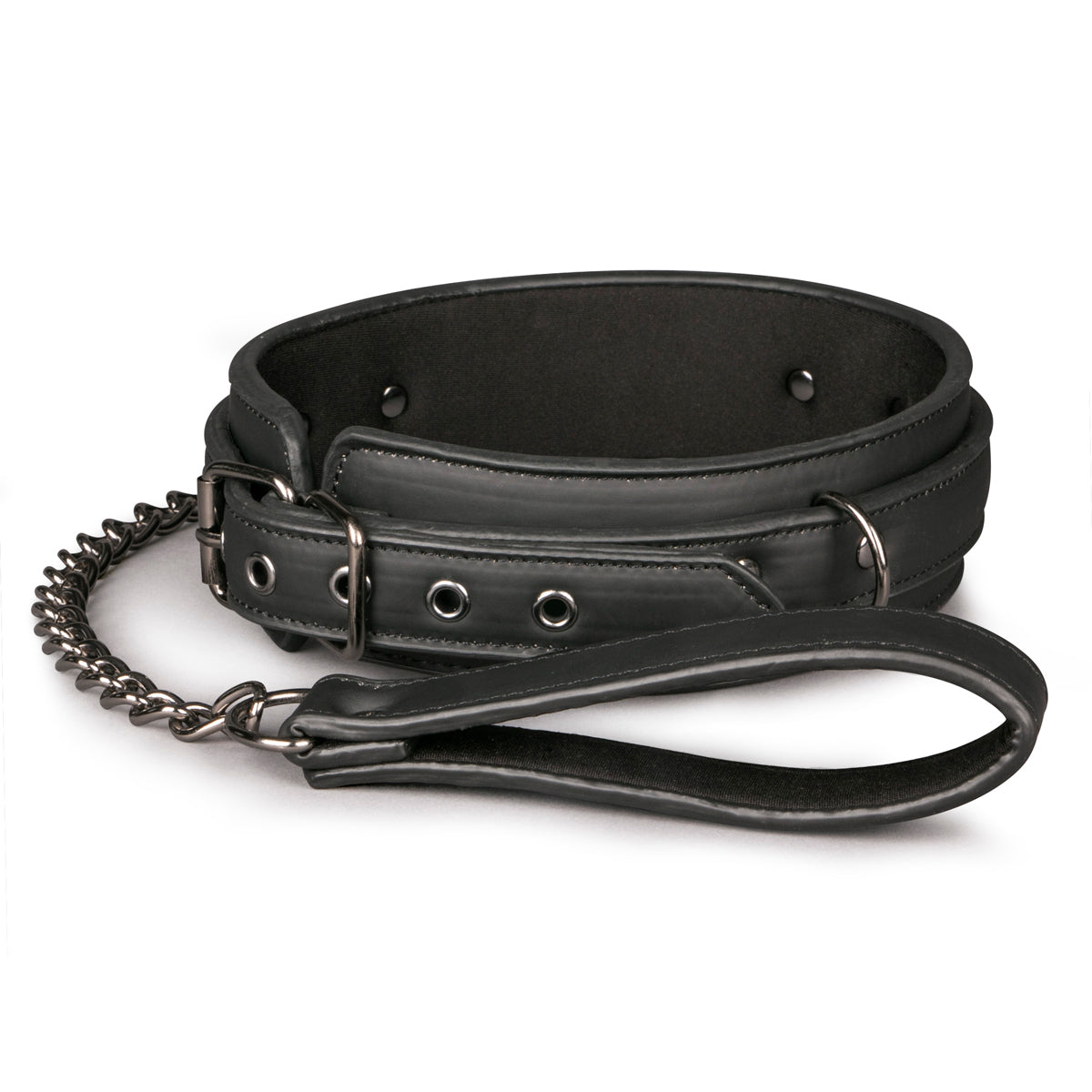 Fetish Collar With Leash Bondage Set for Submissive Play