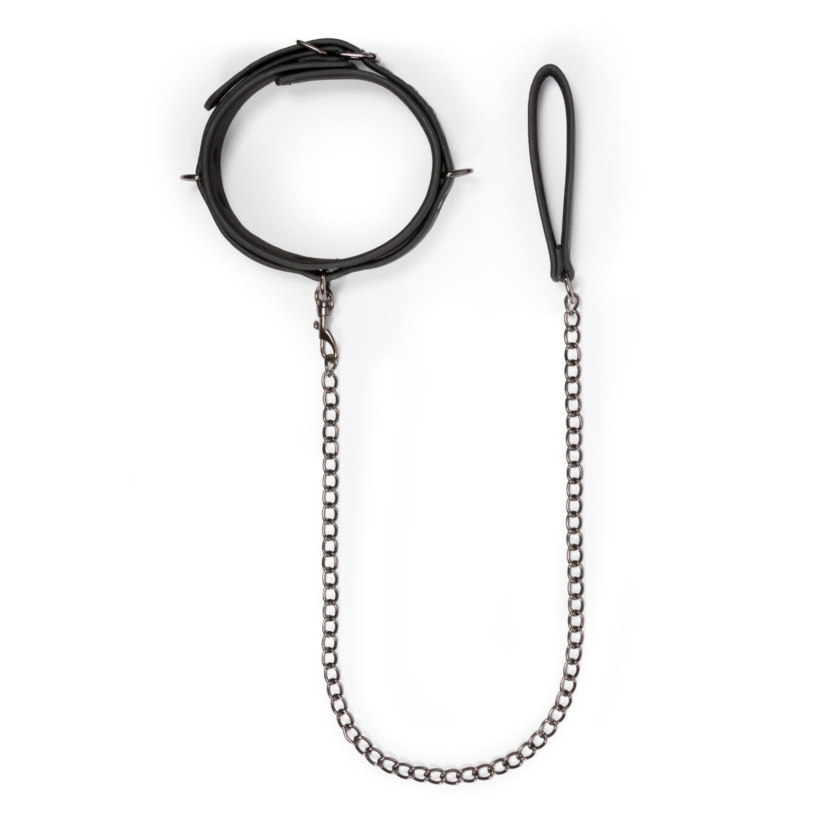 Fetish Collar With Leash Bondage Set for Submissive Play