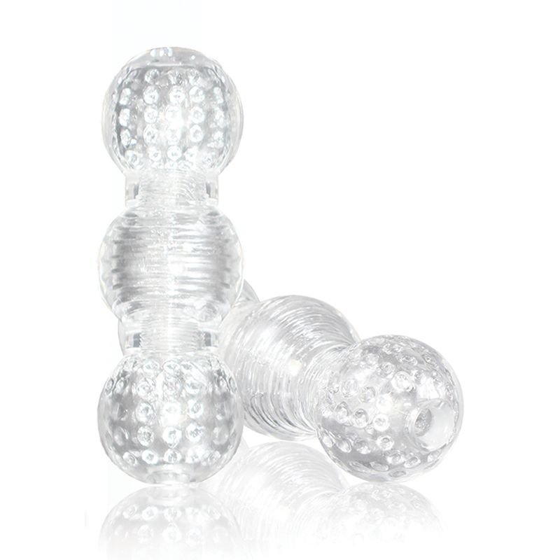 M for Men Master Stroker Clear 6 Inch Pocket Size