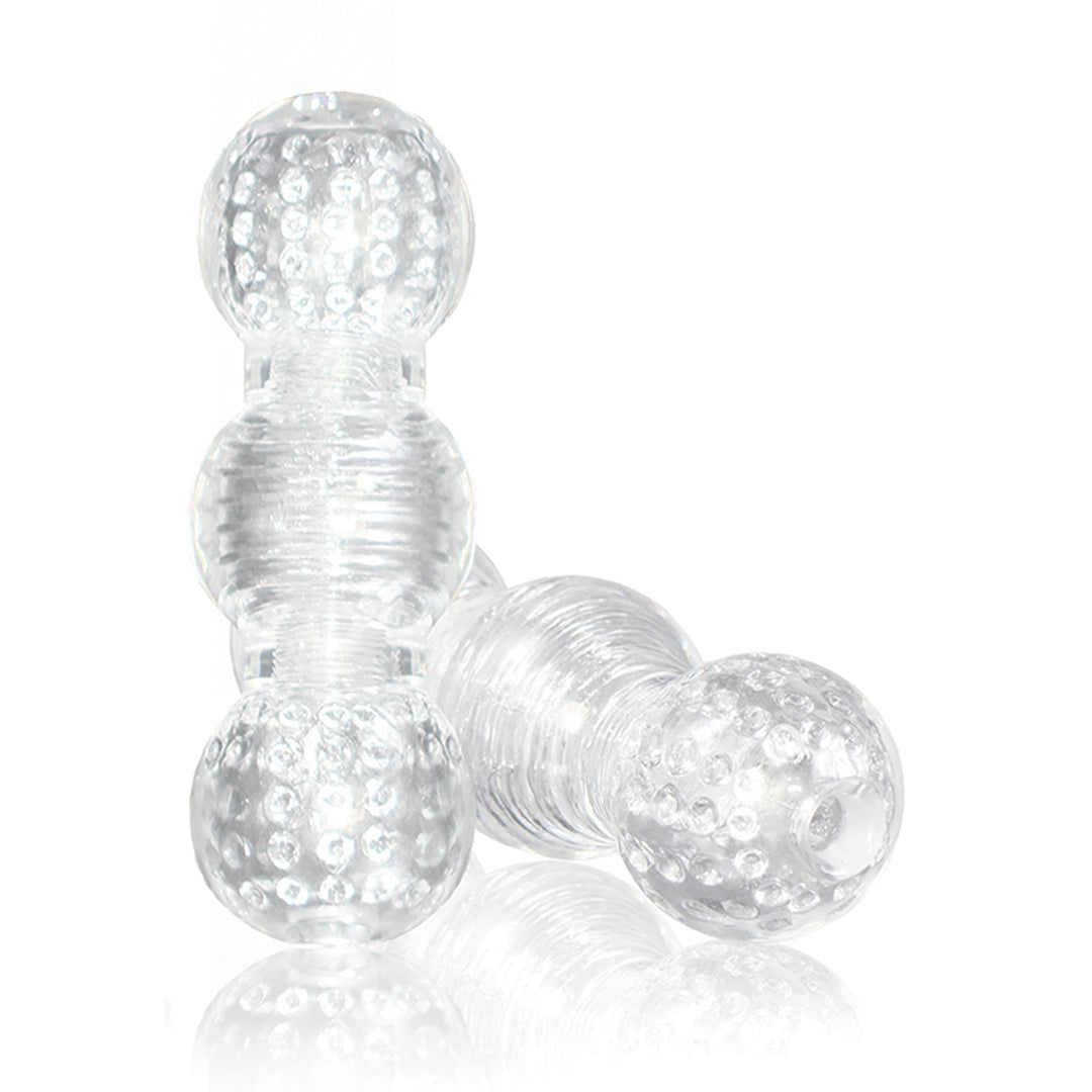 M for Men Master Stroker Clear 6 Inch Pocket Size