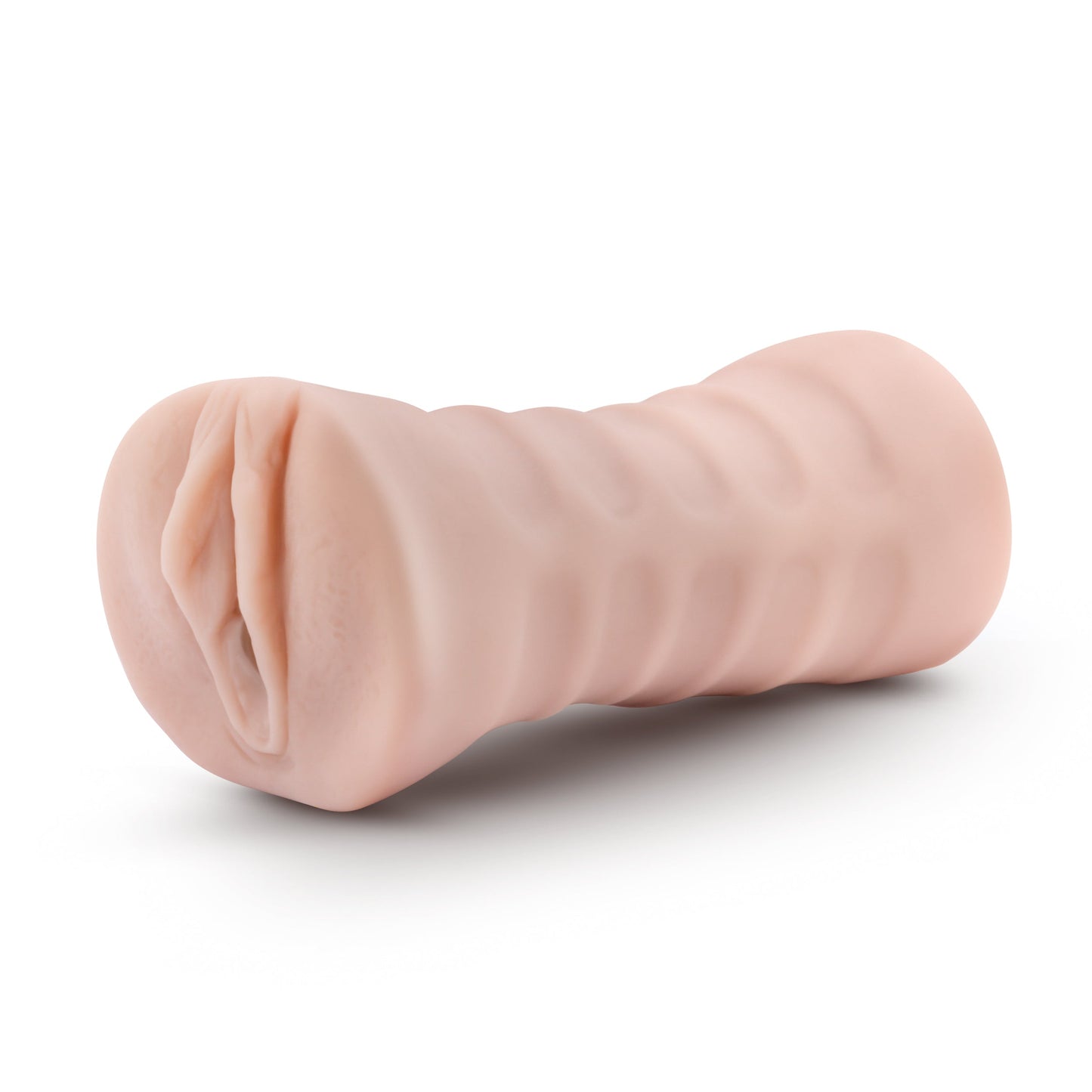 M For Men Rain Vanilla Realistic Vibrating Sleeve Toy