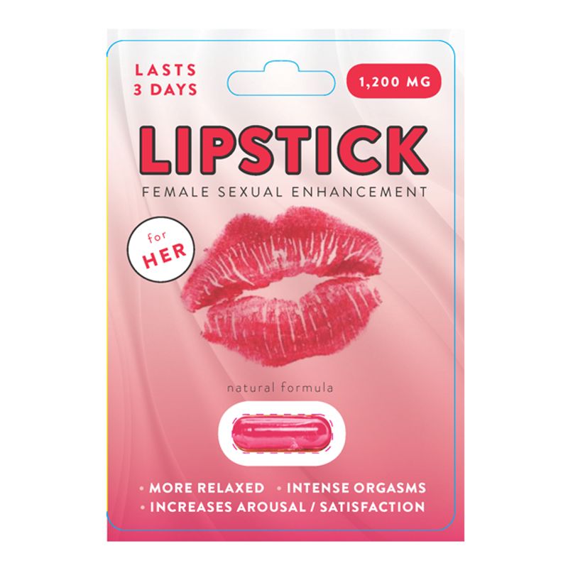 Lipstick Female Libido Enhancement Pills for Energy and Desire