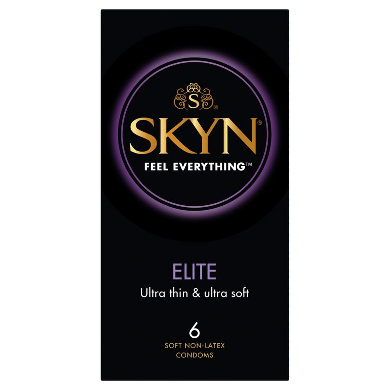 Skyn Elite Ultra Thin Non-Latex Condom – Ultra Soft Natural Feeling 6. Pack