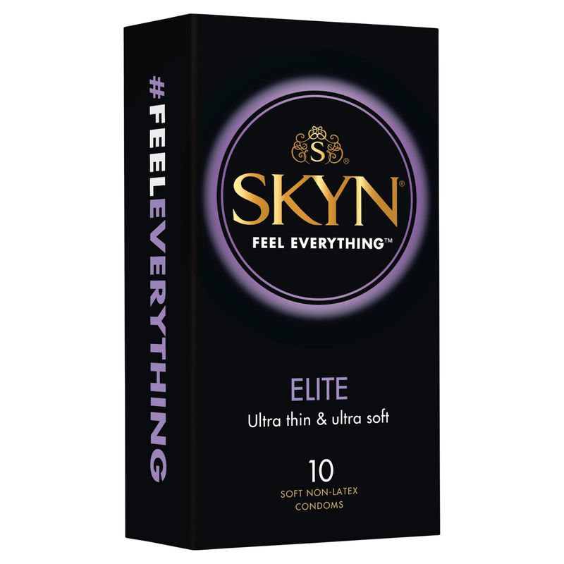 Skyn Feel Everything Elite – Ultra Thin Ultra Soft Condoms Pack of 10