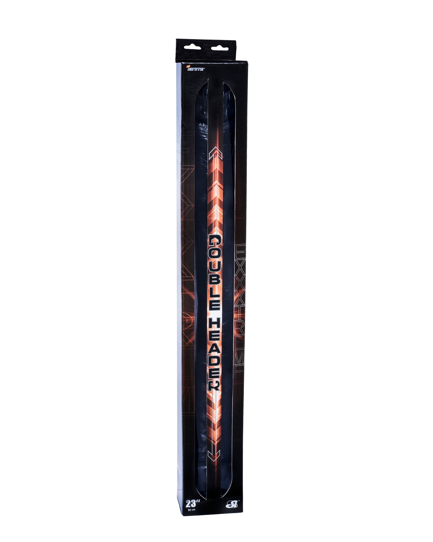 Exxxtreme Double Dong 23in Black Realistic PVC 2.35in