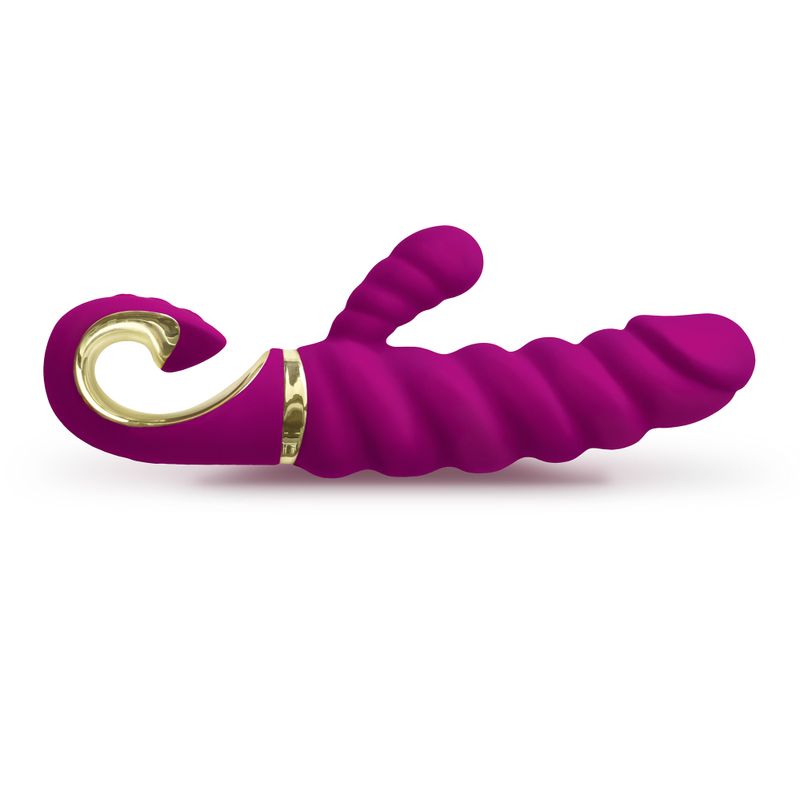 Gcandy Raspberry Dual Motor Vibrator Waterproof 4 Inch