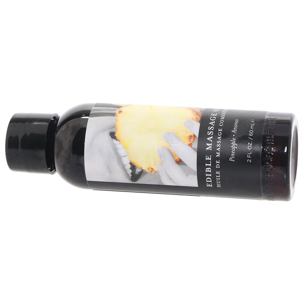 Edible Massage Oil 2oz/60ml in Pineapple Sensual Love > Massage