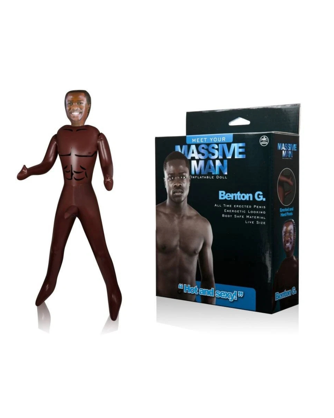 Massive Man Brenton G PVC Doll 1.54 Meters Inflatable Male Doll