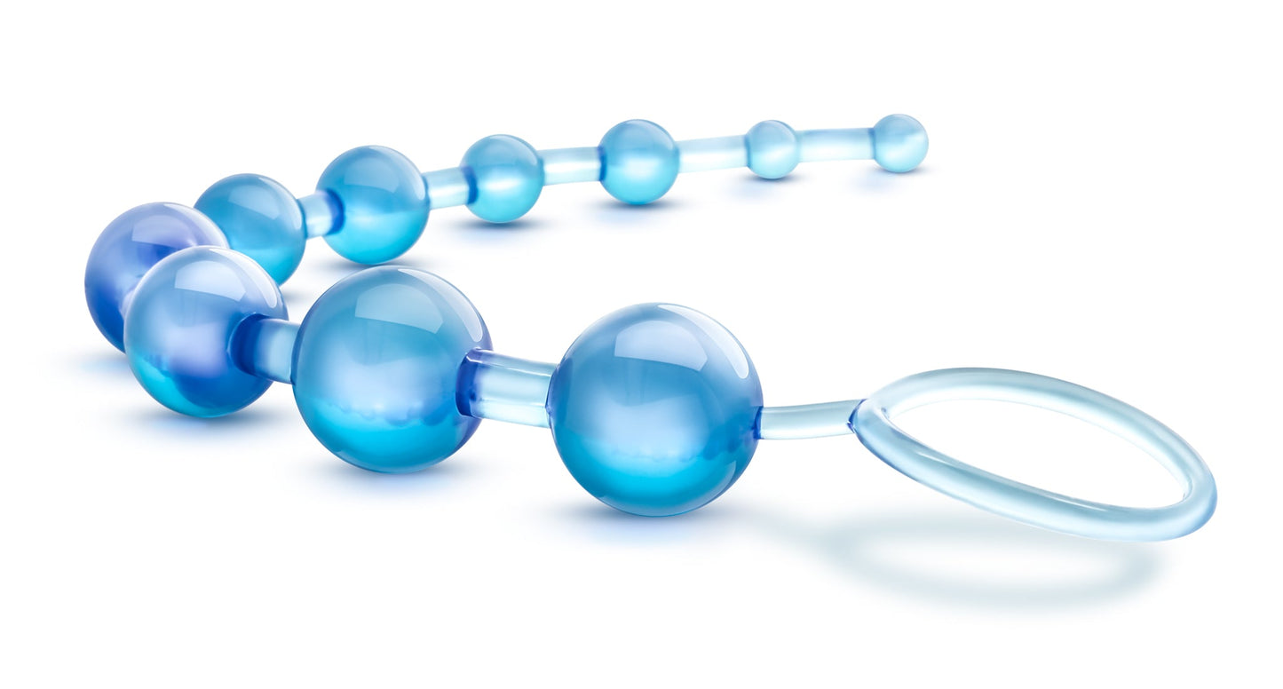 B Yours Basic Beads Blue 10 Gradual Beads