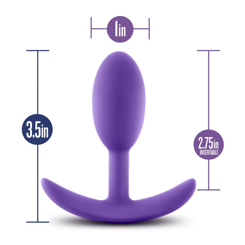 Luxe Wearable Vibra Slim Plug Small – Wearable Anal Plug