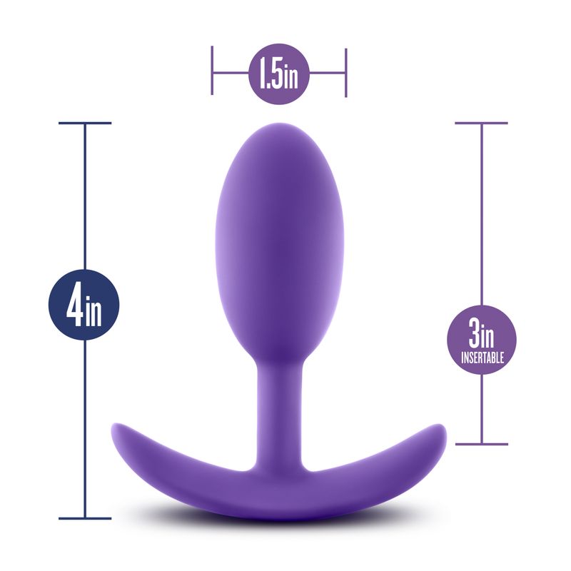 Luxe Wearable Vibra Slim Plug Medium – Silent Vibrating Anal Plug