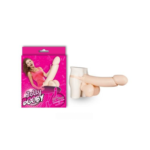 Jolly Booby Inflatable Penis – 27 Inch Inflatable Adult Sex Toy