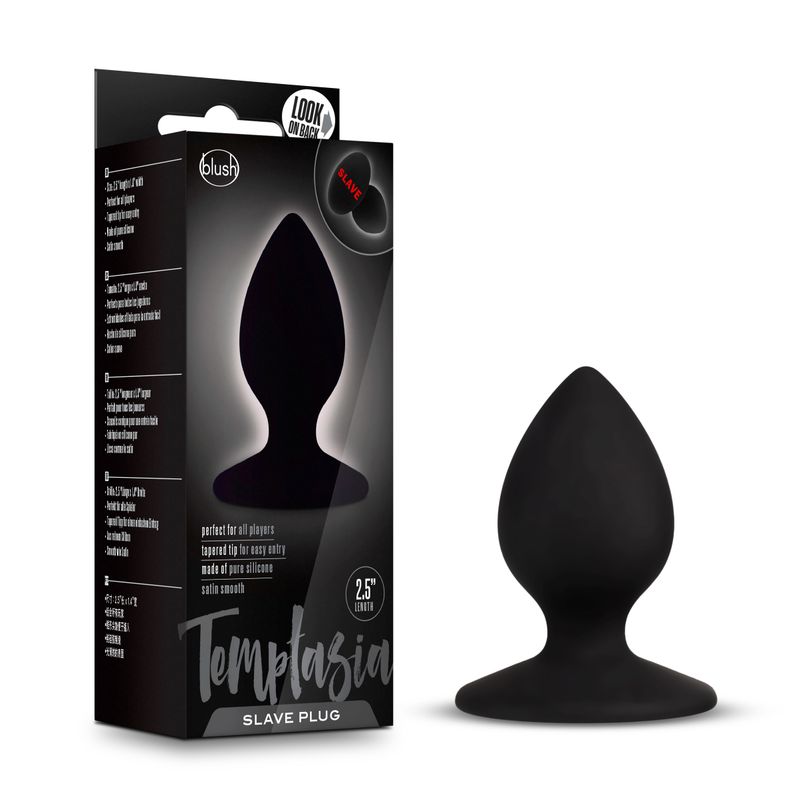 Temptasia Slave Plug Black Anal Toy