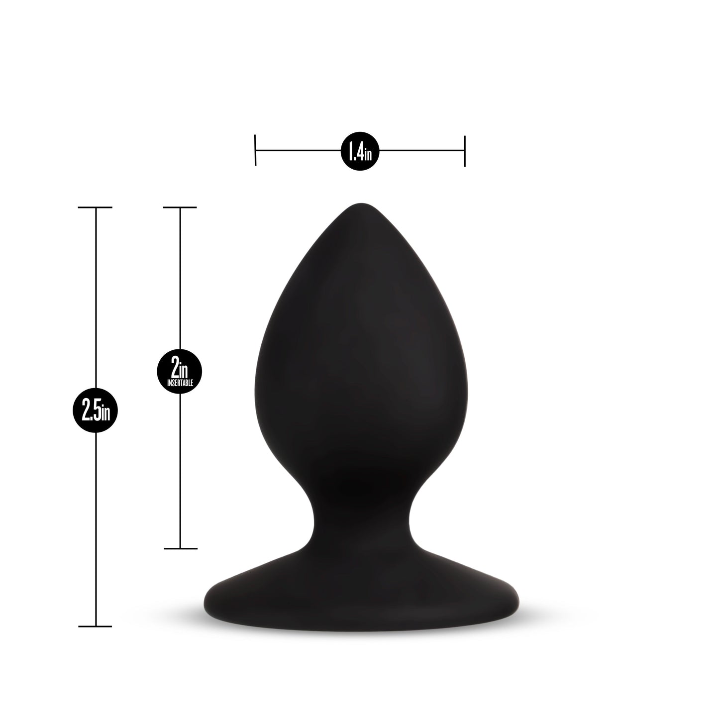 Temptasia Slave Plug Black Anal Toy
