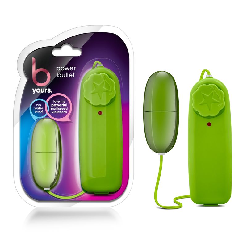 B Yours Power Bullet Lime - Powerful Waterproof Vibrator