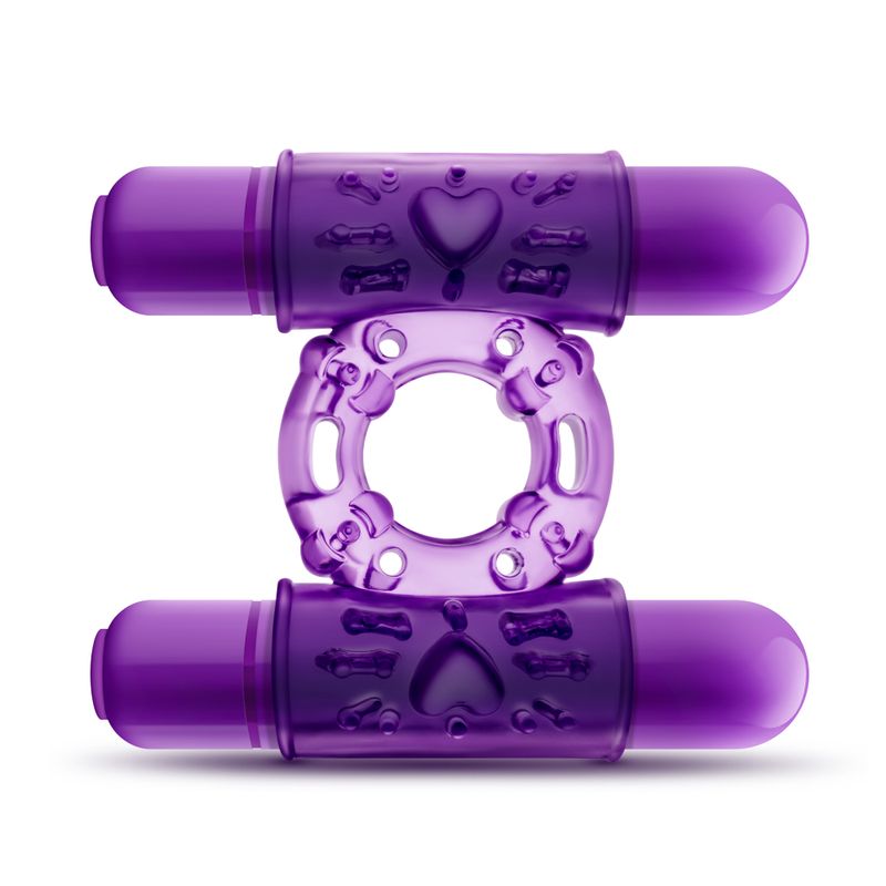Play With Me Double Play – Dual Vibrating Cock Ring
