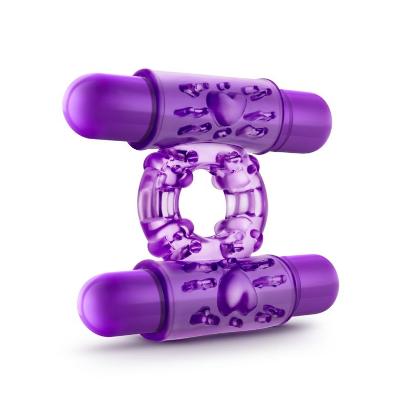 Play With Me Double Play – Dual Vibrating Cock Ring