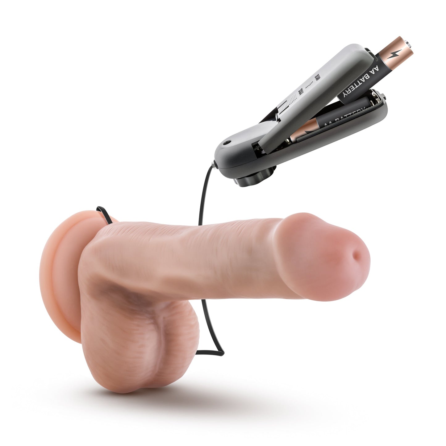 Dr Rob 6 Inch Vibrating Dildo with Suction Cup Vanilla Scent