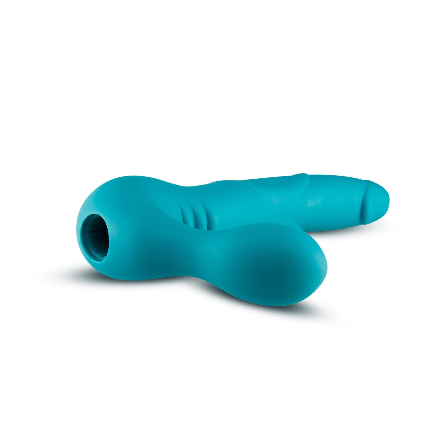 Temptasia Luna Strapless Silicone Dildo in Teal