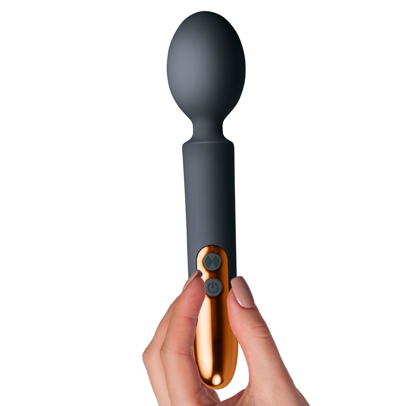 Oriel Rechargeable Wand – Luxury Silicone Rechargeable Wand Vibrator