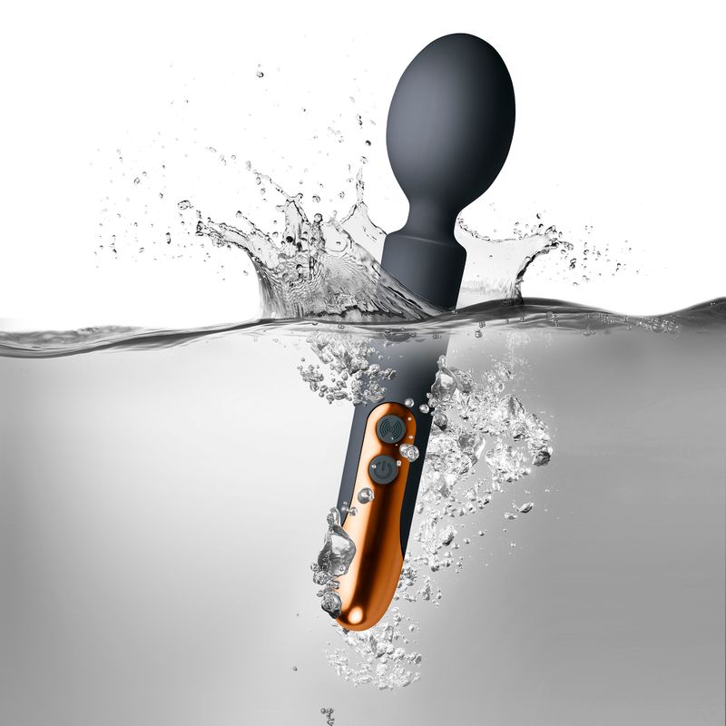Oriel Rechargeable Wand – Luxury Silicone Rechargeable Wand Vibrator