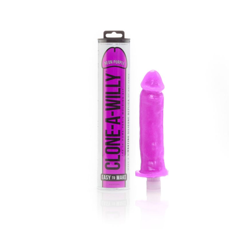 Clone A Willy Neon Purple – Silicone Vibrator