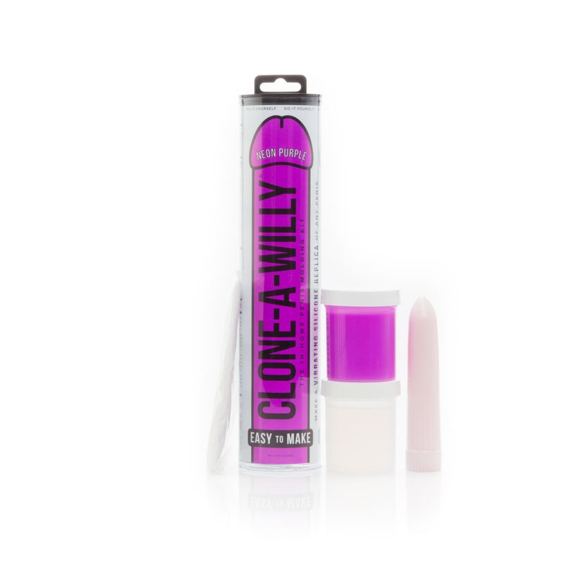Clone A Willy Neon Purple – Silicone Vibrator