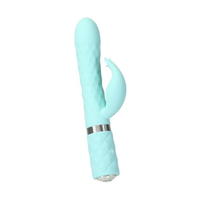 Pillow Talk Lively Teal Rabbit Vibrator