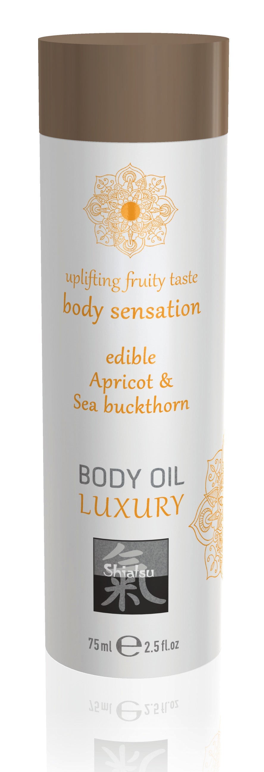 Shiatsu Luxury Edible Body Oil with Apricot and Sea Buckthorn