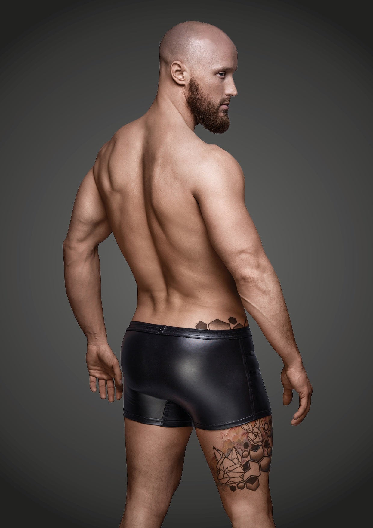 Sexy Tight-Fitting Shorts With Zipper and Stylish Seams Design