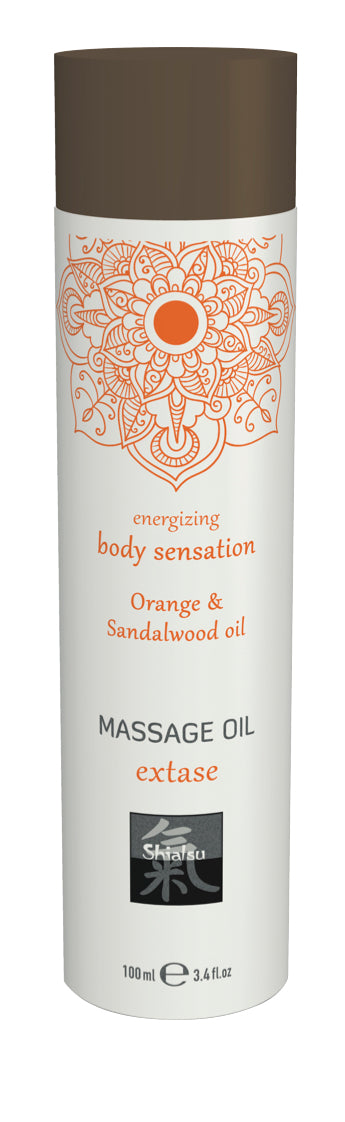Shiatsu Massage Oil Extase Orange And Sandalwood 100ml