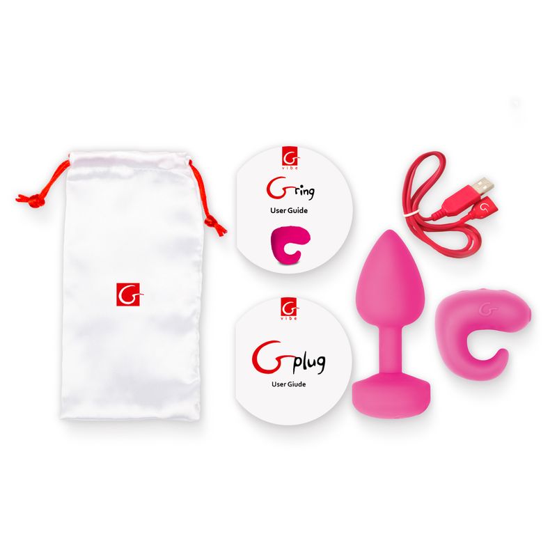 Gkit Sunny Raspberry Remote Control Vibrator 3cm Diameter