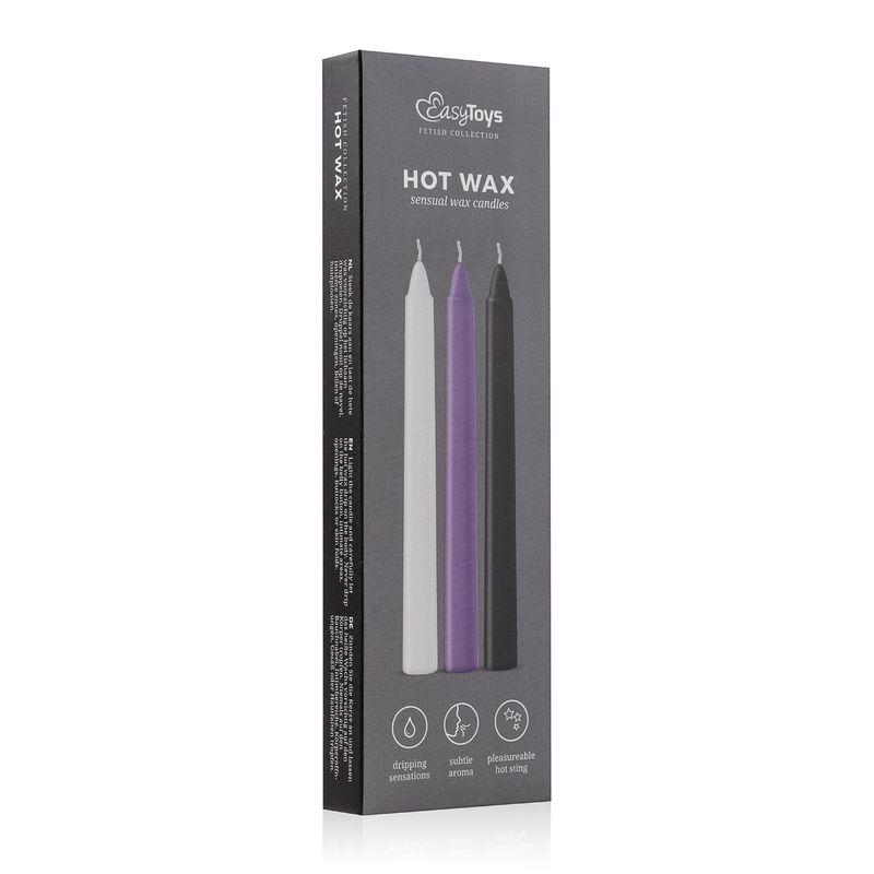 Sensual Hot Wax Candles 3 Piece Set – Body Play Candle Set