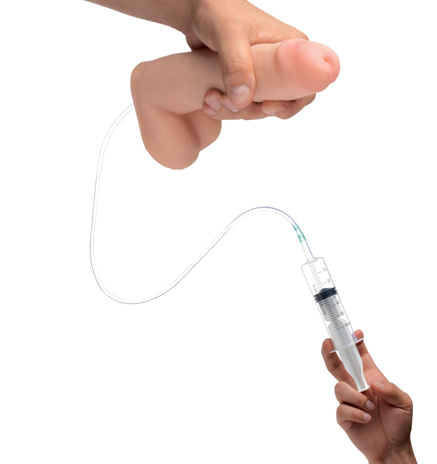 Squirting Dildo 8 Inch with Syringe