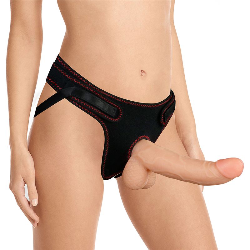 Easy Strap-on Set 8.5" (Flesh)