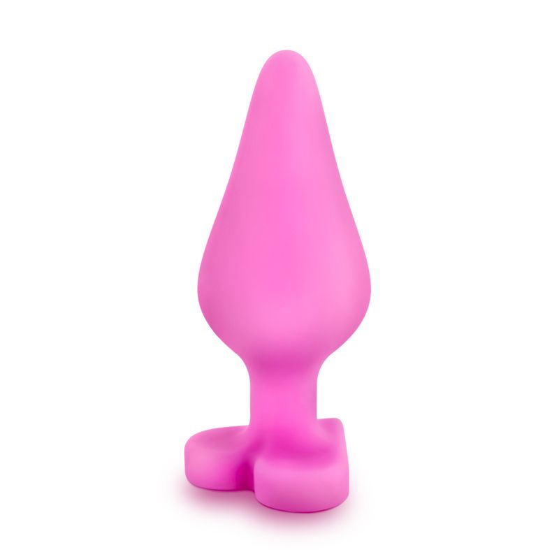 Naughty Candy Heart Be Mine Silicone Anal Plug Gift