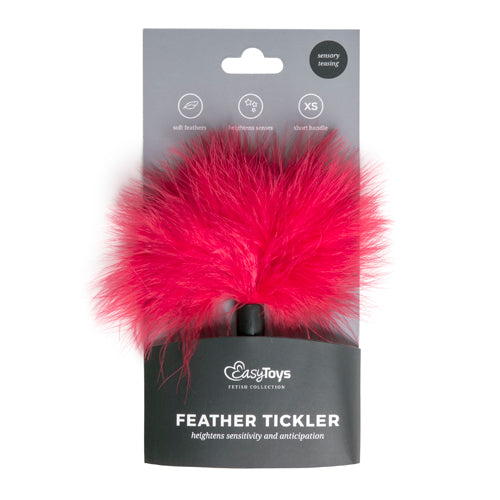 Tickler Red Small Feather Teaser