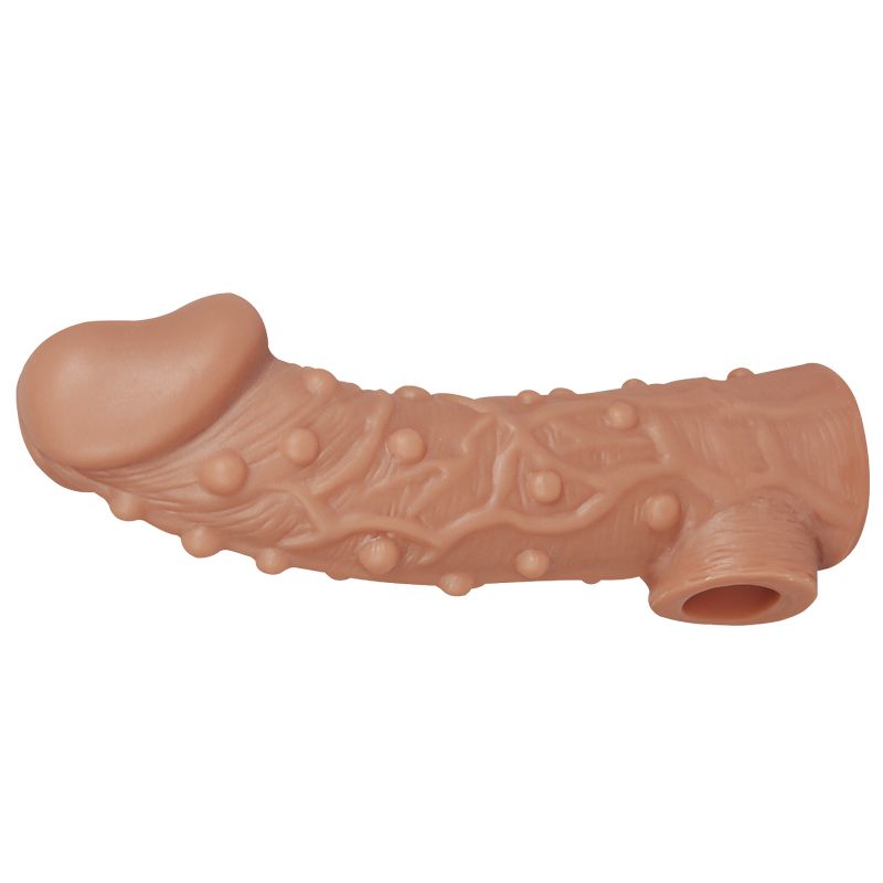 Cock Sleeve 2 Large - Soft Silicone 6.9" Inch add 1" Inch