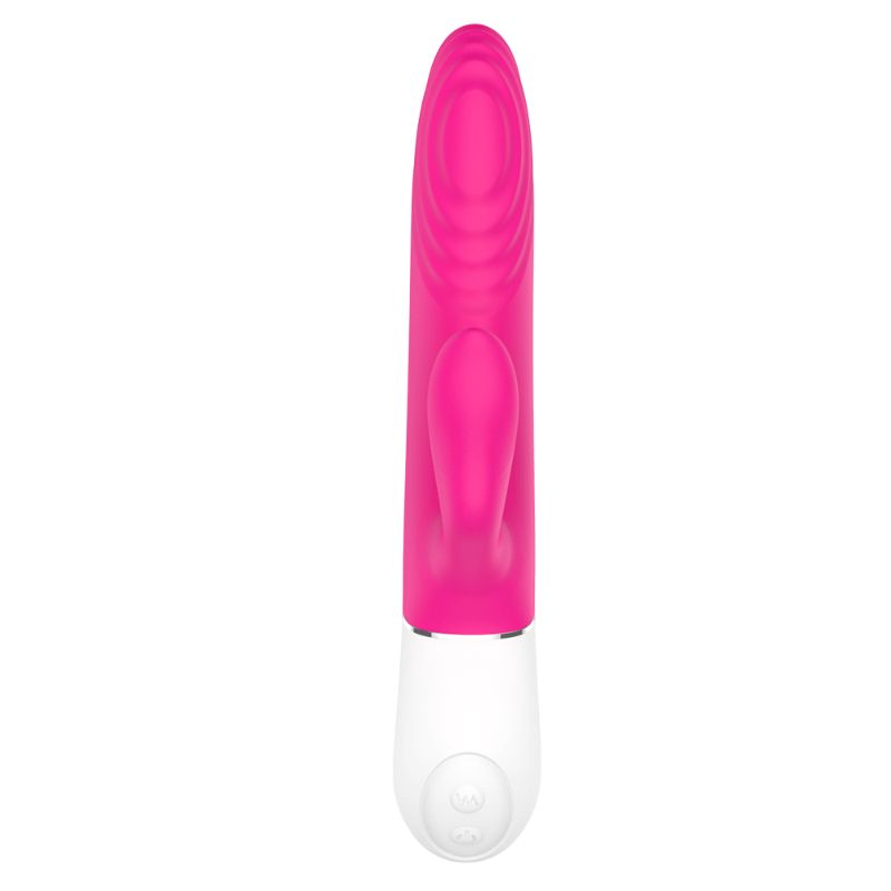 Lighter Thrusting Rabbit Vibrator Pink with 9 Speeds