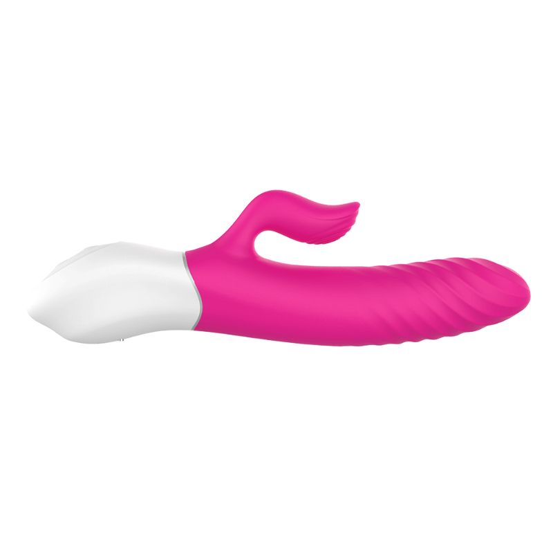 Lighter Thrusting Rabbit Vibrator Pink with 9 Speeds