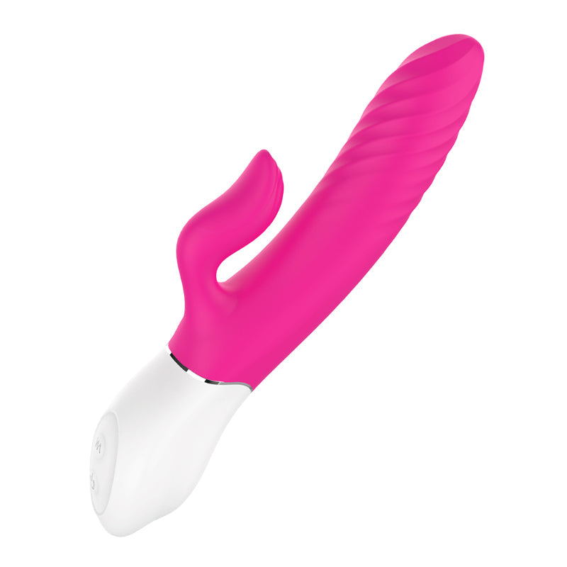 Lighter Thrusting Rabbit Vibrator Pink with 9 Speeds