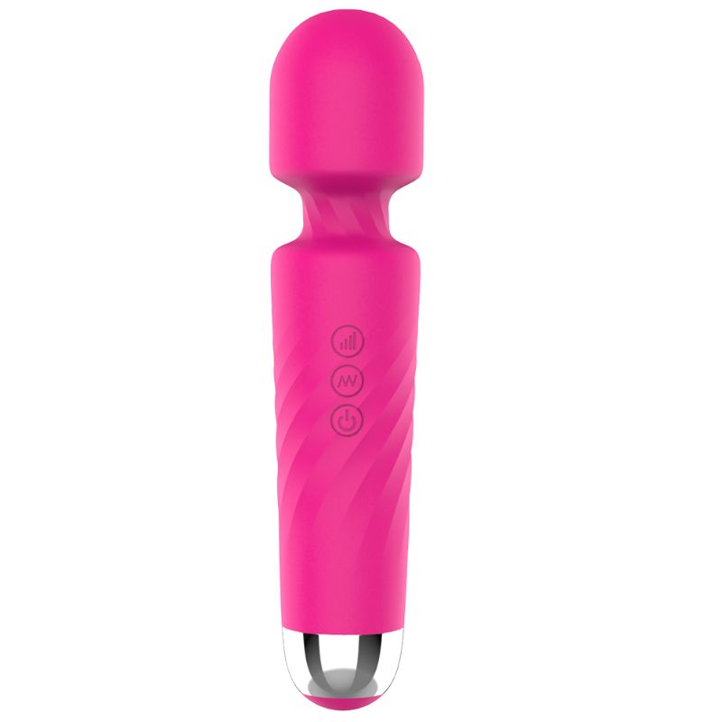 Hero 2 Wand Black Compact Massage Device