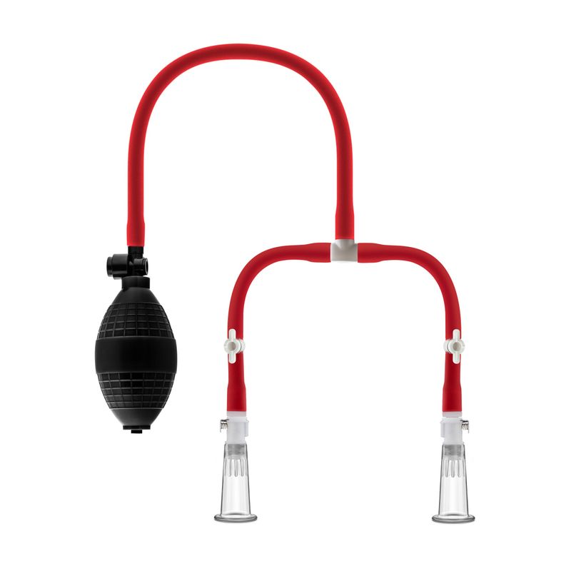 Temptasia Nipple Squeeze Pump System in Black