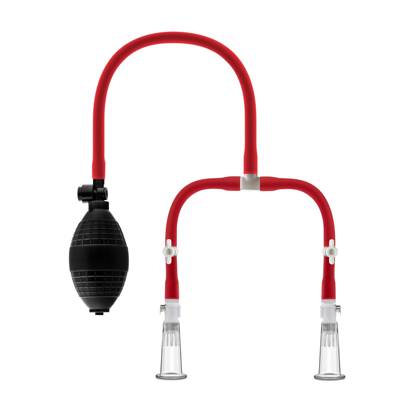 Temptasia Nipple Squeeze Pump System in Black