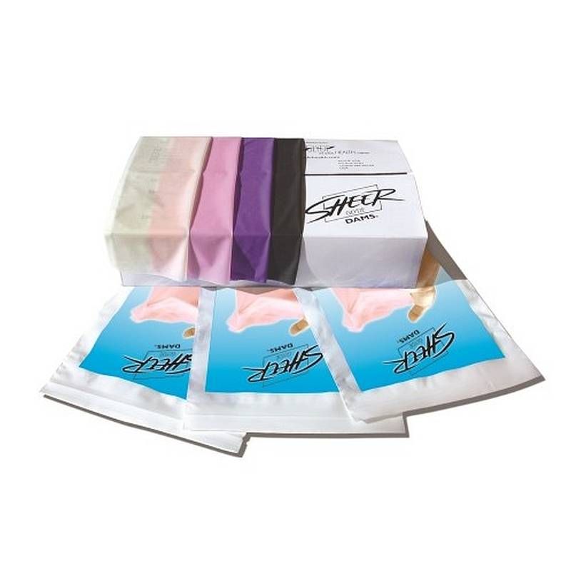 Sheer Dams 100 Piece Mixed Box of Colors and Flavors