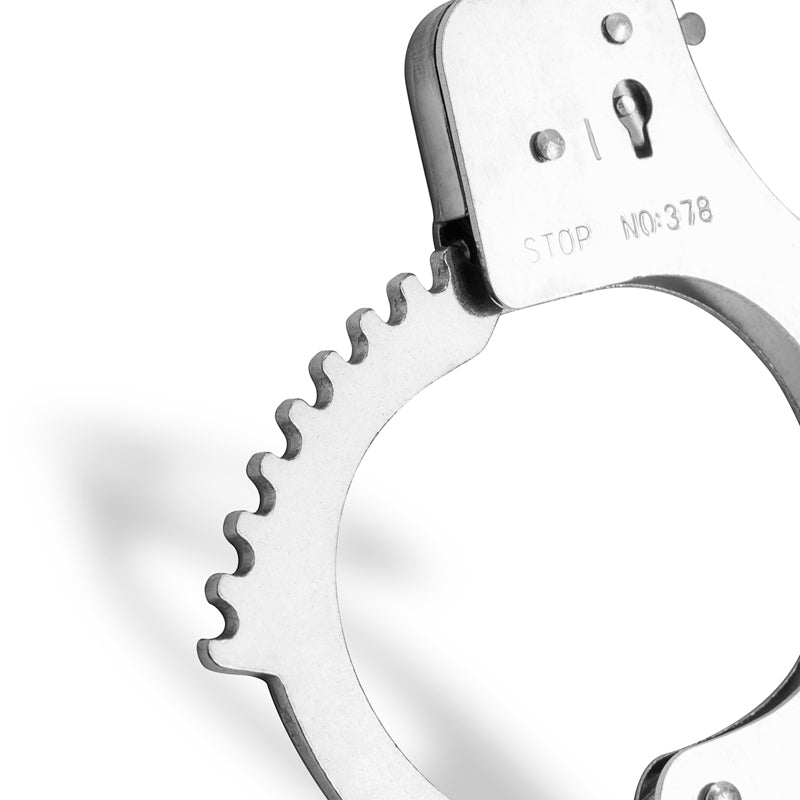 Metal Cuffs Silver Bondage Accessories