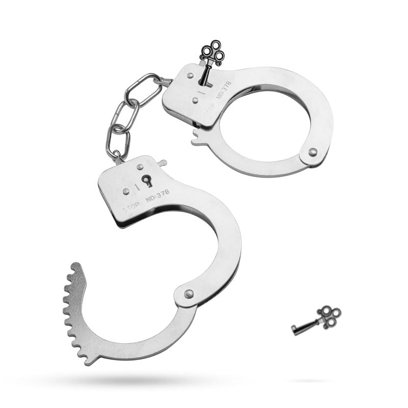 Metal Cuffs Silver Bondage Accessories